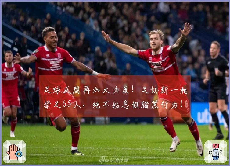 足球反腐再加大力度!足协新一轮禁足65人,绝不姑息假赌黑行为!